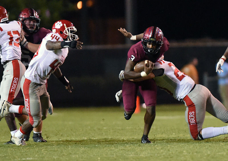 Dothan High Wolves vs Eufaula football